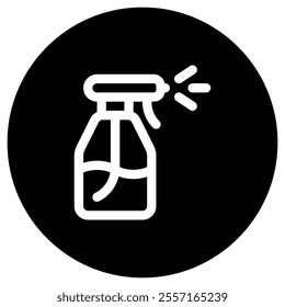 Editable water sprayer, spray bottle vector icon. Gardening, lanscaping, hygiene. Part of a big icon set family. Perfect for web and app interfaces, presentations, infographics, etc