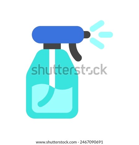 Editable water sprayer, spray bottle vector icon. Gardening, lanscaping, hygiene. Part of a big icon set family. Perfect for web and app interfaces, presentations, infographics, etc