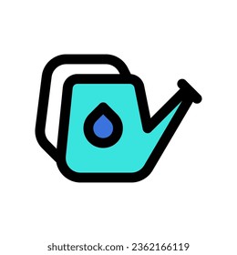 Editable watering can vector icon. Gardening, landscaping, horticulture. Part of a big icon set family. Perfect for web and app interfaces, presentations, infographics, etc