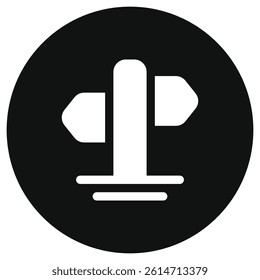 Editable wayfinding vector icon. Part of a big icon set family. Perfect for web and app interfaces, presentations, infographics, etc