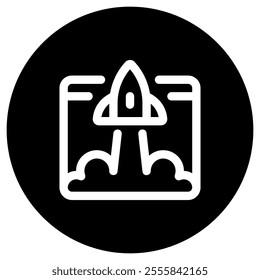 Editable web app launch vector icon. Part of a big icon set family. Perfect for web and app interfaces, presentations, infographics, etc