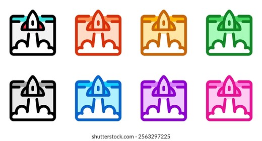 Editable web app launch vector icon. Part of a big icon set family. Perfect for web and app interfaces, presentations, infographics, etc