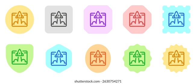 Editable web app launch vector icon. Part of a big icon set family. Perfect for web and app interfaces, presentations, infographics, etc