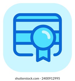 Editable web certificate vector icon. SEO, marketing, business. Part of a big icon set family. Perfect for web and app interfaces, presentations, infographics, etc