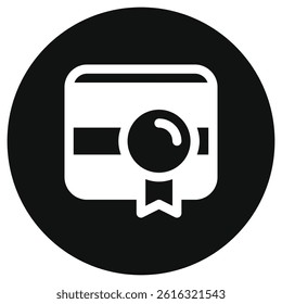 Editable web certificate vector icon. SEO, marketing, business. Part of a big icon set family. Perfect for web and app interfaces, presentations, infographics, etc