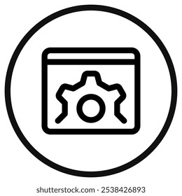 Editable web configuration, setting, preferences vector icon. Part of a big icon set family. Perfect for web and app interfaces, presentations, infographics, etc