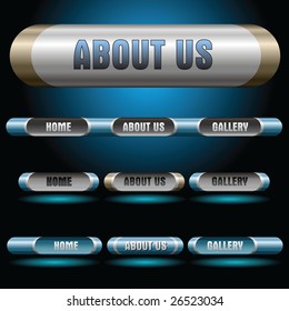 Editable website buttons