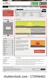 editable website catalog template