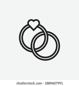 10,201 Wedding ring line art Images, Stock Photos & Vectors | Shutterstock
