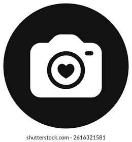 Editable wedding photography vector icon. Wedding, valentine, love, celebration. Part of a big icon set family. Perfect for web and app interfaces, presentations, infographics, etc