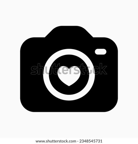 Editable wedding photography vector icon. Wedding, valentine, love, celebration. Part of a big icon set family. Perfect for web and app interfaces, presentations, infographics, etc