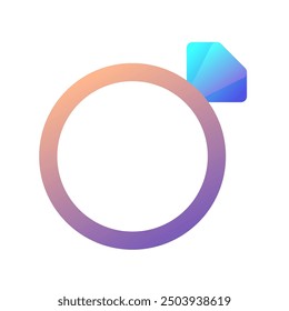 Editable wedding ring vector icon. Wedding, valentine, love, celebration. Part of a big icon set family. Perfect for web and app interfaces, presentations, infographics, etc
