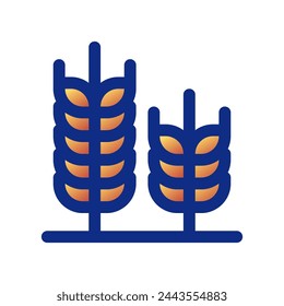 Editable wheat vector icon. Food, farm, staple, plant, field. Part of a big icon set family. Perfect for web and app interfaces, presentations, infographics, etc