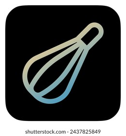 Editable whisk vector icon. Bakery, cooking, appliances, kitchenware, food. Part of a big icon set family. Perfect for web and app interfaces, presentations, infographics, etc