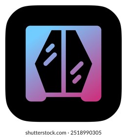 Editable window and curtain vector icon. Part of a big icon set family. Perfect for web and app interfaces, presentations, infographics, etc