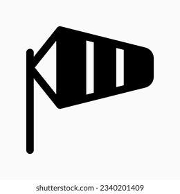 Editable windsock vector icon. Part of a big icon set family. Perfect for web and app interfaces, presentations, infographics, etc