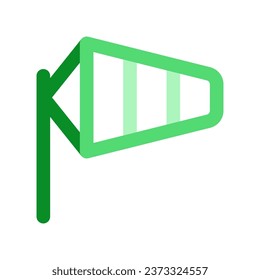 Editable windsock vector icon. Part of a big icon set family. Perfect for web and app interfaces, presentations, infographics, etc
