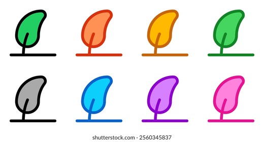 Editable windy tree vector icon. Part of a big icon set family. Perfect for web and app interfaces, presentations, infographics, etc