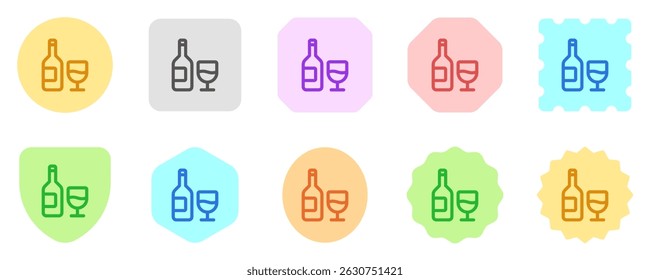 Editable wine vector icon. Part of a big icon set family. Perfect for web and app interfaces, presentations, infographics, etc