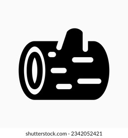 Editable wood, log, firewood vector icon. Part of a big icon set family. Perfect for web and app interfaces, presentations, infographics, etc