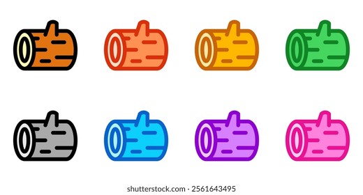 Editable wood, log, firewood vector icon. Part of a big icon set family. Perfect for web and app interfaces, presentations, infographics, etc