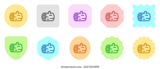 Editable wood, log, firewood vector icon. Part of a big icon set family. Perfect for web and app interfaces, presentations, infographics, etc
