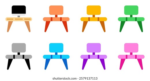 Editable workspace, desk vector icon. Part of a big icon set family. Perfect for web and app interfaces, presentations, infographics, etc