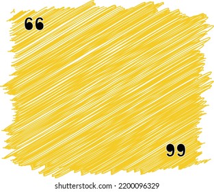 Editable Yellow And Black Dialog Box Painted Brush Vector