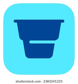 Bearbeitbares Jogurt-Vektorsymbol. Teil einer großen Icon-Set-Familie. Perfekt für Web- und App-Schnittstellen, Präsentationen, Infografiken usw.
