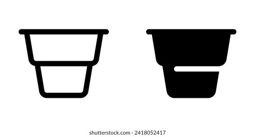 Editable yogurt vector icon. Part of a big icon set family. Perfect for web and app interfaces, presentations, infographics, etc
