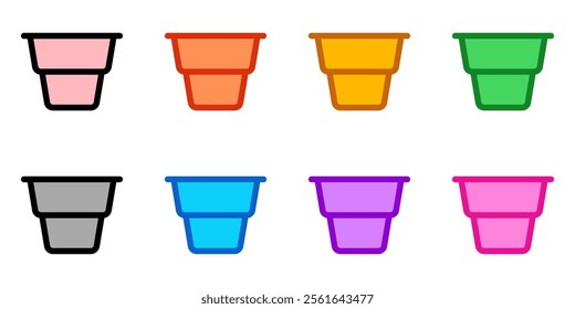 Editable yogurt vector icon. Part of a big icon set family. Perfect for web and app interfaces, presentations, infographics, etc