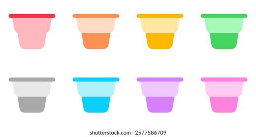 Editable yogurt vector icon. Part of a big icon set family. Perfect for web and app interfaces, presentations, infographics, etc