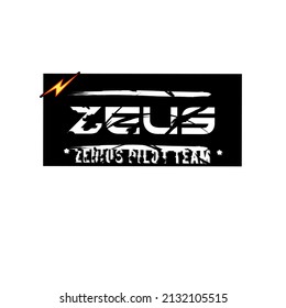 Editable zeus Text Effect Template