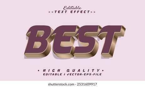 editablle purple and gold best text effect.typhography logo