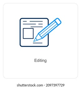 Editing Or Compose Icon Concept