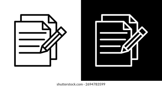 Edición de conjunto de iconos. Diseño De Línea Limpia Con Versiones Claras Y Oscuras Para Un Uso Versátil.