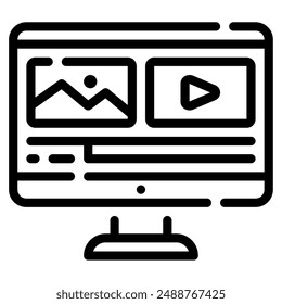 Editing icon for web, app, infographic, etc