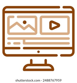 Editing icon for web, app, infographic, etc