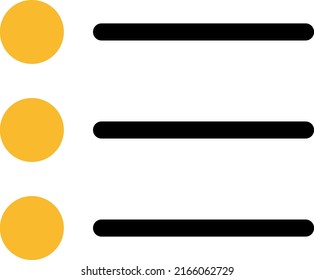 Editing list, illustration, vector on a white background.