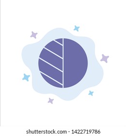 Editing, Photo, Shadow Blue Icon on Abstract Cloud Background