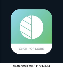 Editing, Photo, Shadow Mobile App Button. Android and IOS Glyph Version. Vector Icon Template background