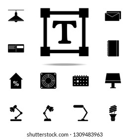 editing text sign icon. web icons universal set for web and mobile