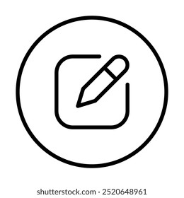 Editing Tools icon line vector illustration