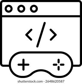 Edition Vector Line Icon Design