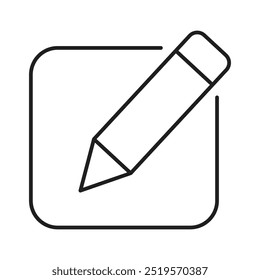 Editline icon. vector illustration. EPS10