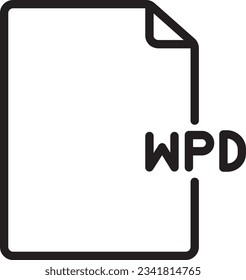 Editor File Format Outline Icon