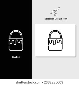 Editorial design icon, vector design icon