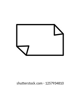 editorial, file icon. Element of editorial design icon