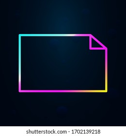 Redaktionell, File Nolan Symbol. Einfache dünne Linie, umrissene Vektorillustration redaktioneller Design-Symbole für i und ux, Website oder mobile Anwendungen