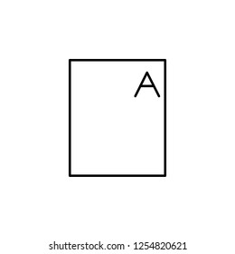 editorial, files icon. Element of editorial design icon. Thin line icon for website design and development, app development. Premium icon